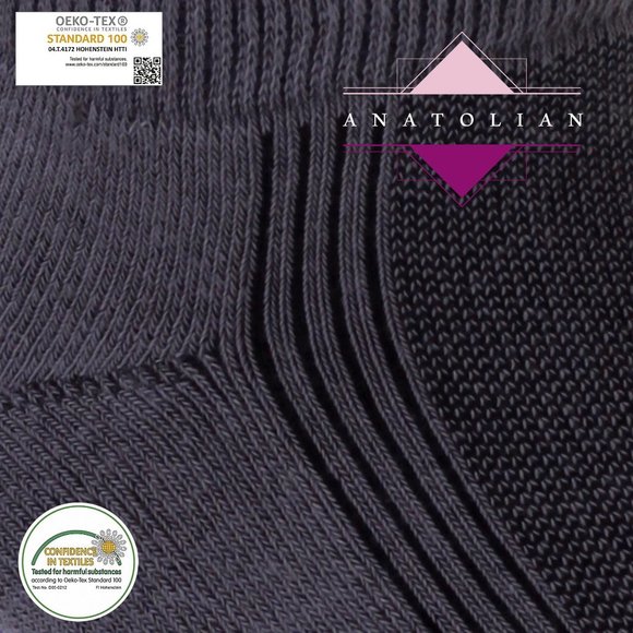 Women’s Bamboo Low Cut 6 pairs of Natural Comfort Fit Athletic Thin Ankle Socks - Picture 3 of 4